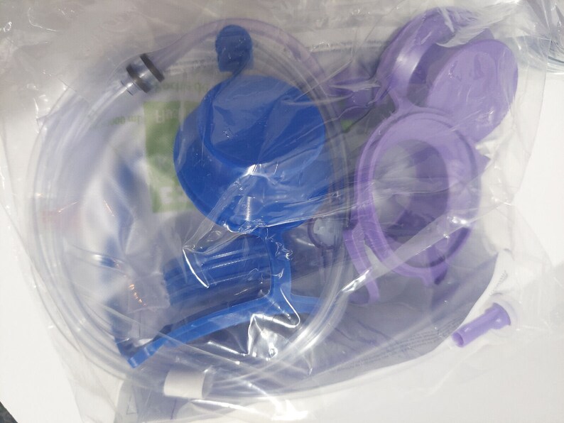 12x New Covidien Kangaroo 1000ml Joey Pump Set W/flush Bag Qty 12