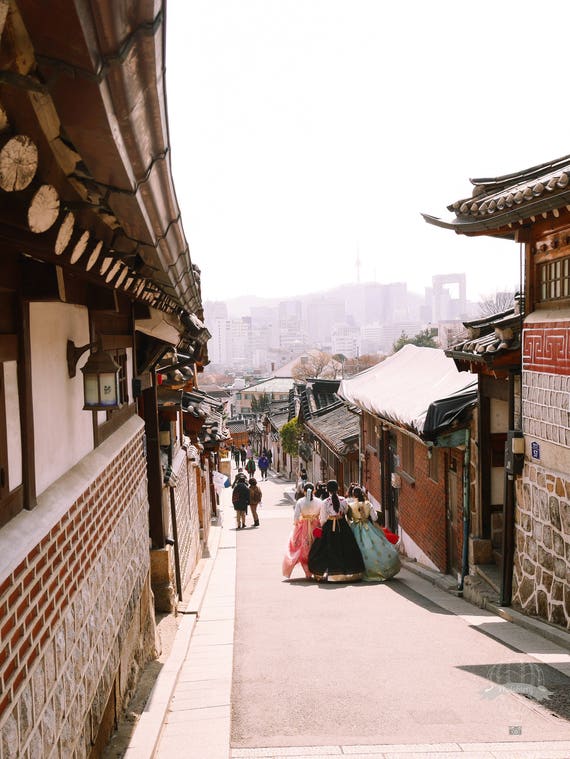South Korea Bukchon Hanok Village - 