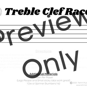 Treble Clef Race