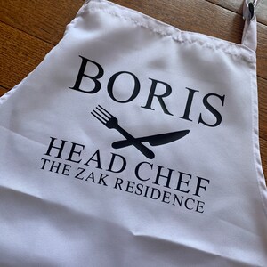 Head chef aprons