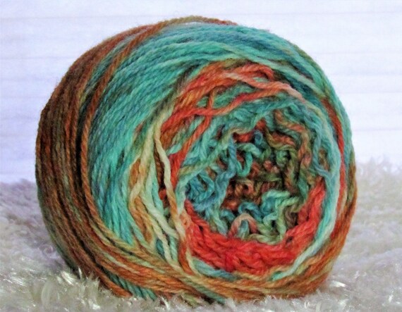 Rusted Copper Hand Dyed Yarn Etsy