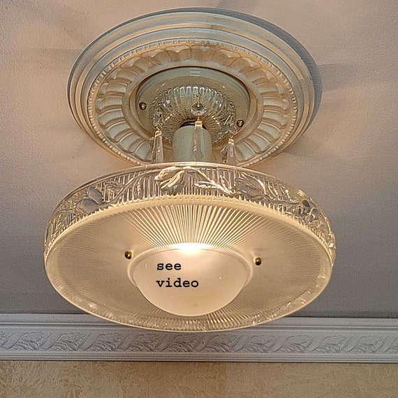 1930's ceiling light fixtures deals