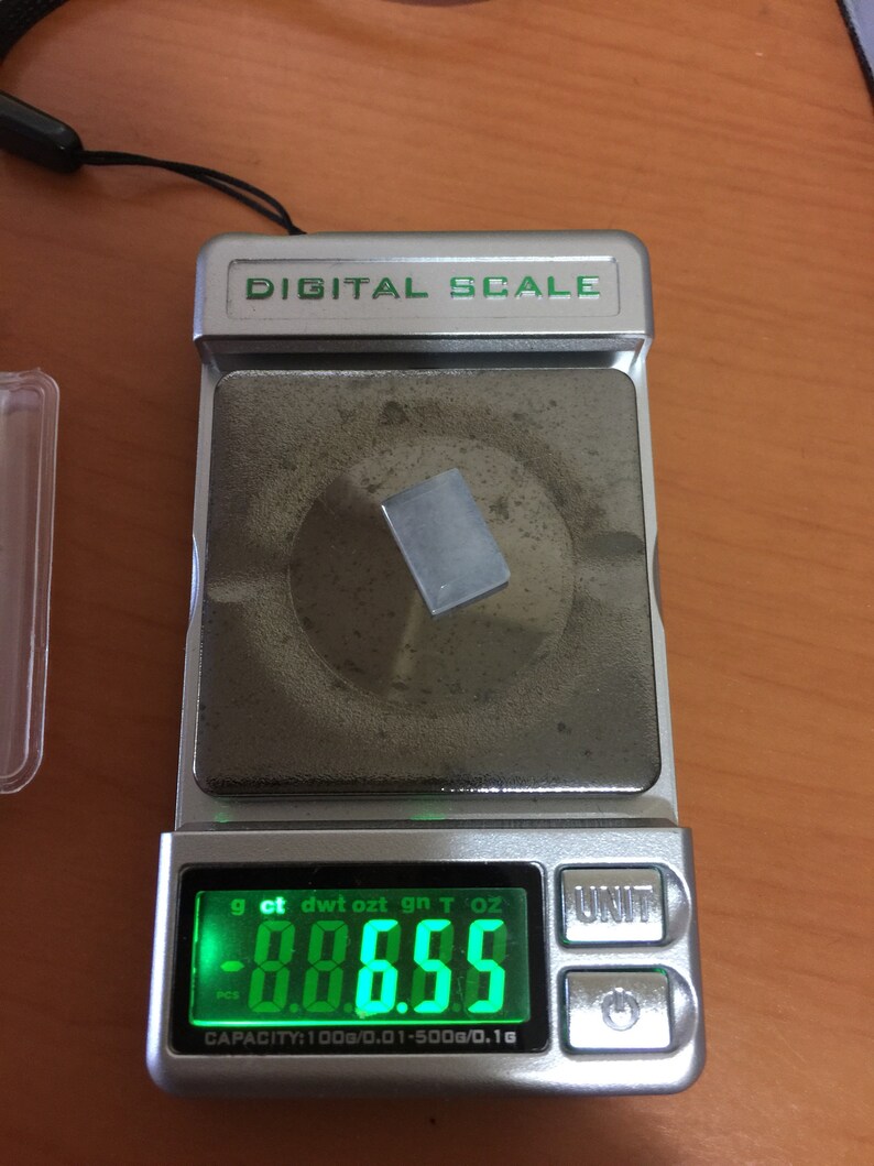 Transparent Rectangle Crystal Jadeite