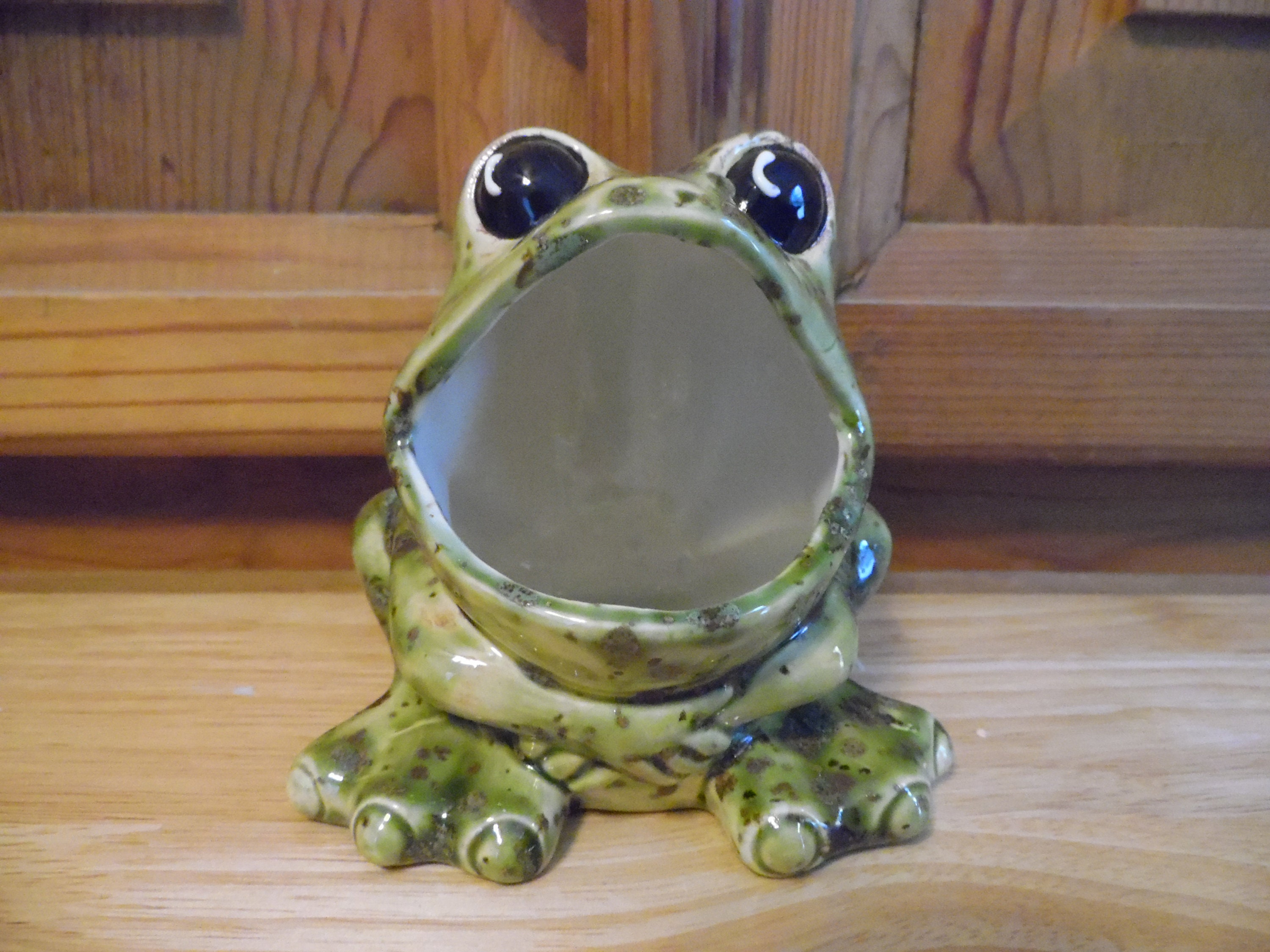 Ceramic Kitchen Frog Etsy