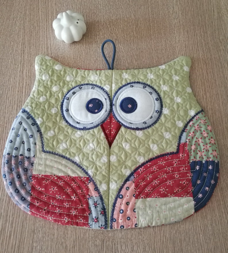 Machine embroidery placemat owl 1  etsy Machine embroidery placemat owl 1  etsy