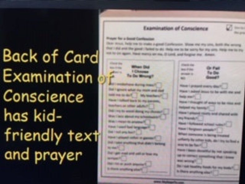 My Steps to Confession, With Examination of Conscience and Act of ...