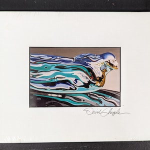 David Chapple Abstract Signed Print