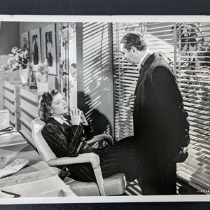 Clarence Sinclair Bull Original 1940 MGM Photograph from "The Third Finger" - Myrna Loy