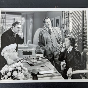Clarence Sinclair Bull Original 1940 MGM Photograph from "The Third Finger" - Myrna Loy