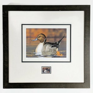 Gregory Clair Limited Edition Lithograph of a Duck w/ Stamp #50/550