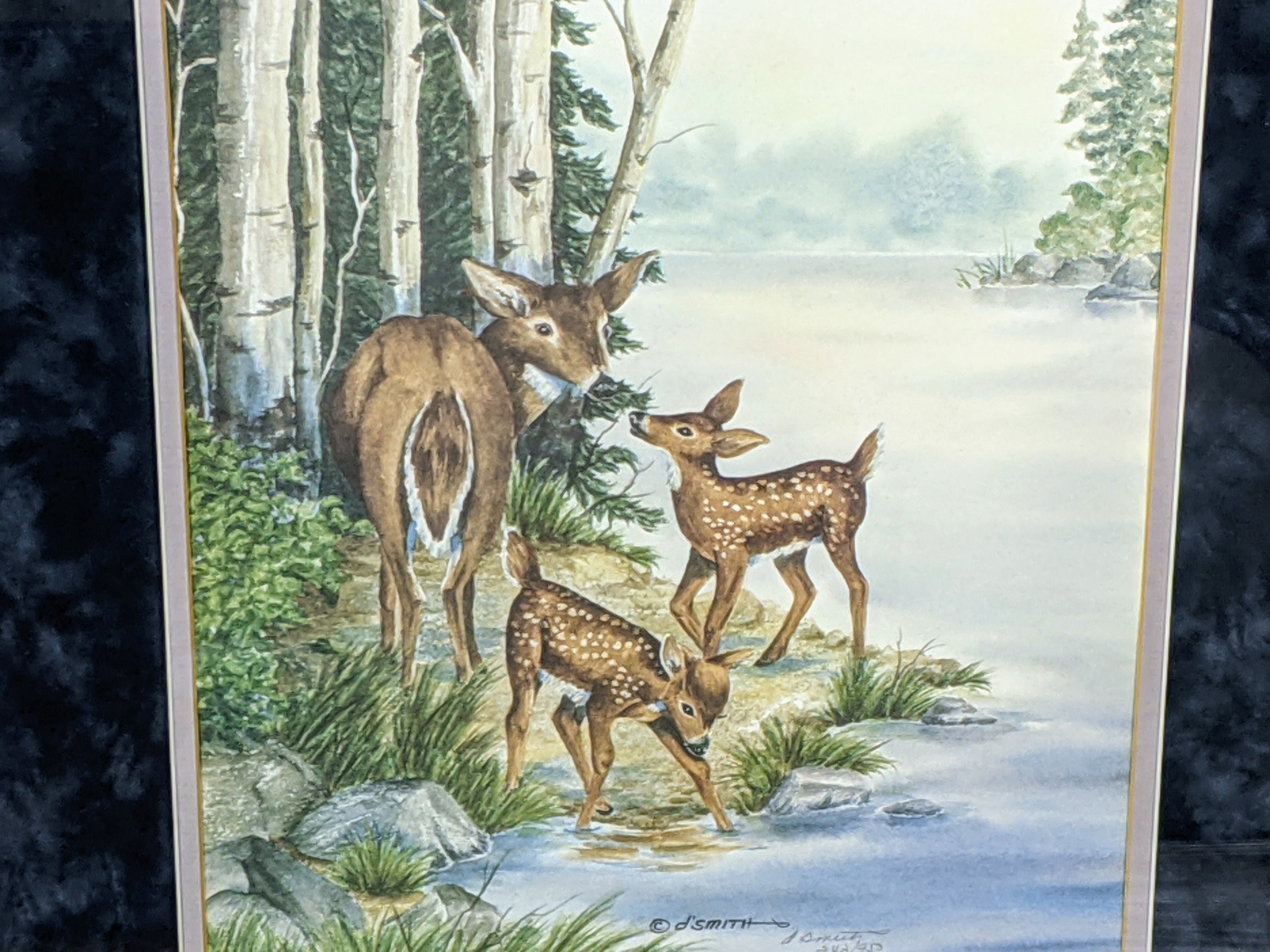 Deer Famly Buck Doe And Two Fawns - Etsy Canada