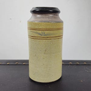 Vintage Studio Pottery Vase Signed