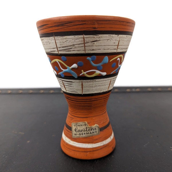 Vintage Carstens-Tönnieshof West Germany Studio Pottery Vase
