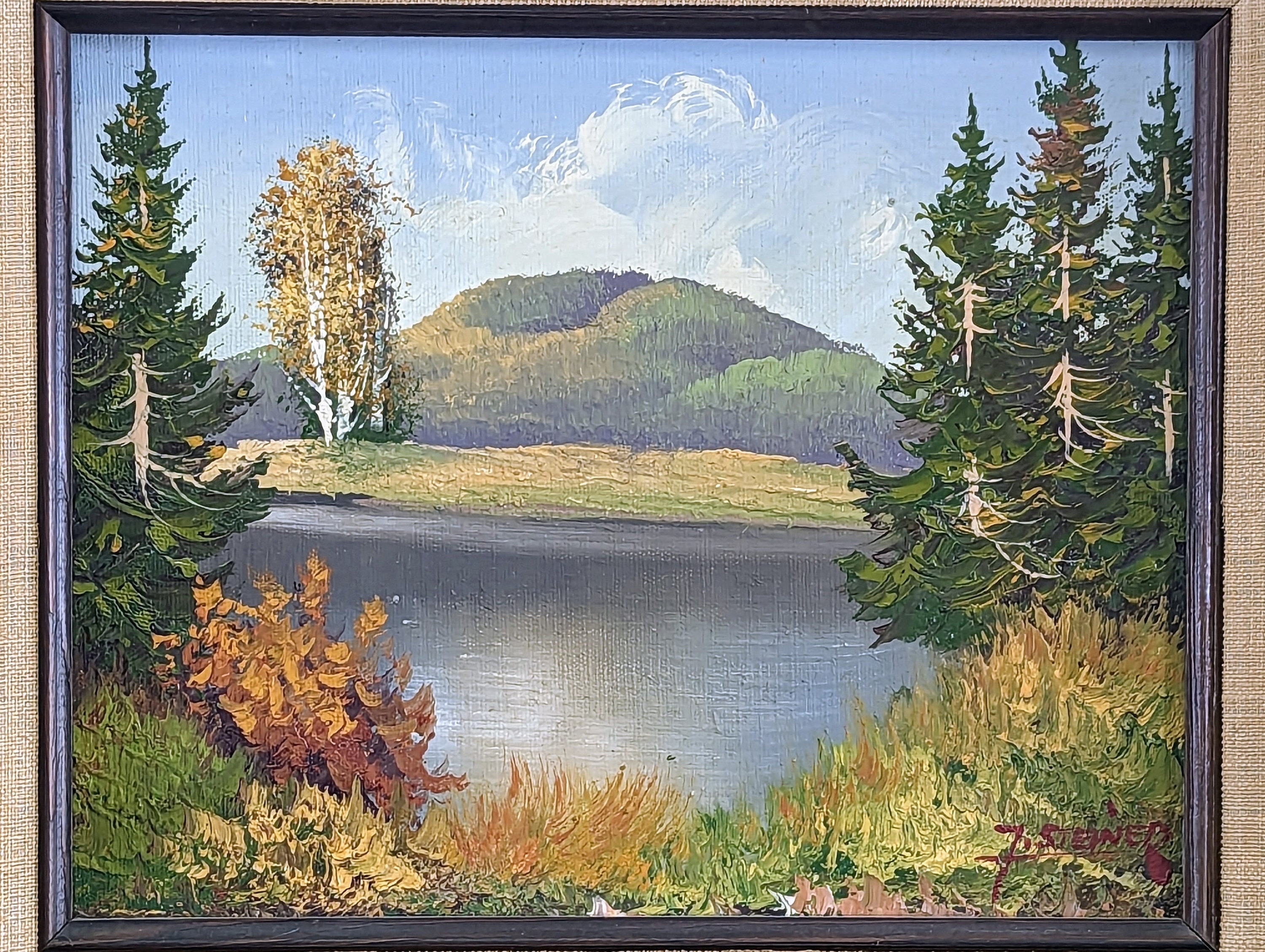イタリア 風景画 F10 油絵 oil painting art イタリア 風景画 F10 油絵