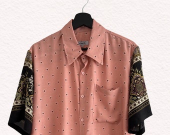 O'Carioca Oaxaca Short Sleeve Button Up Shirt with a relaxed fit.