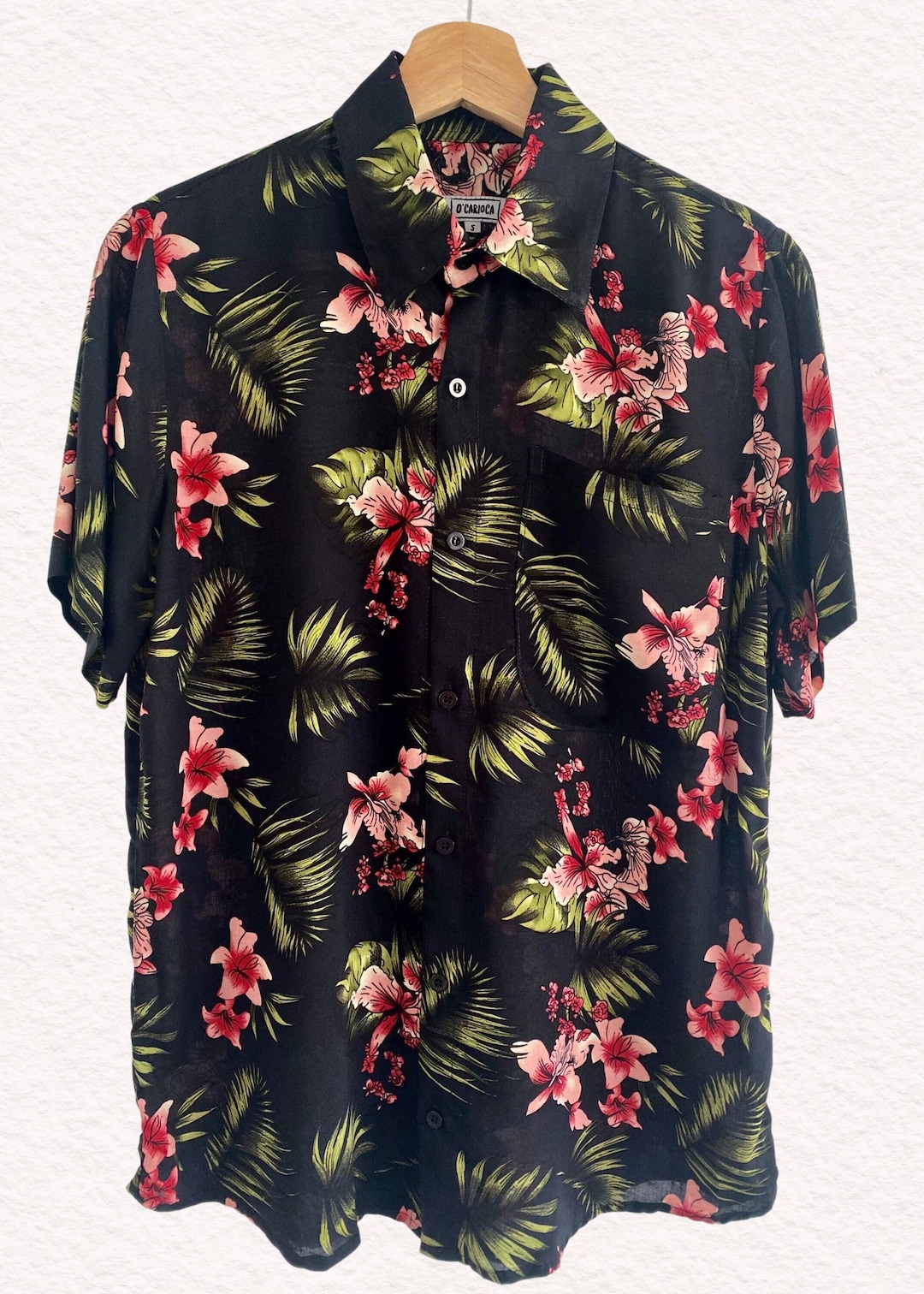 O'carioca Nicaragua Short Sleeve Button up Shirt With a Relaxed Fit. - Etsy