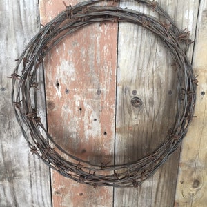 Barbed Wire Wreath