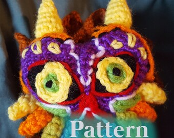 Masked Skull Kid Crochet Pattern