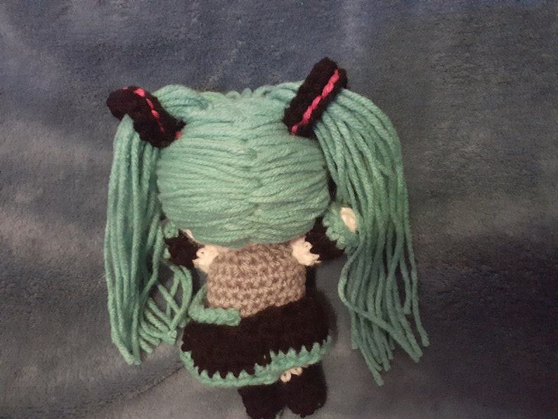 Crochet Pattern Hatsune Miku Classic Etsy