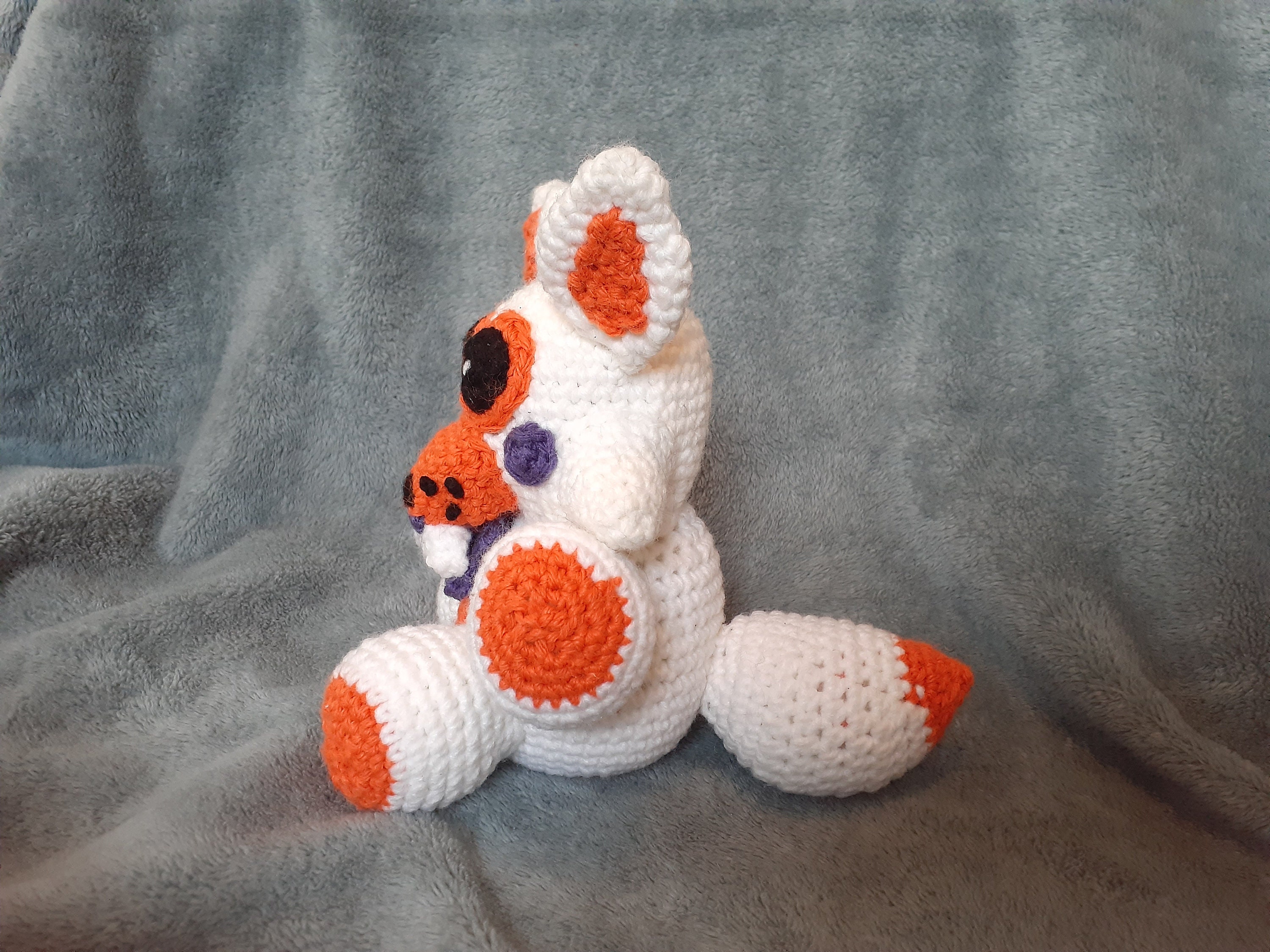 Foxy Five Nights at Freddy's Crochet Doll Fox Character FNAF Security  Breach Plushie Game Character Amigurumi -  Sweden