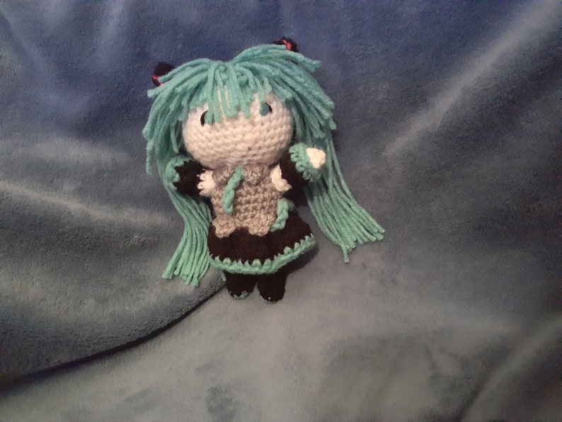 Crochet Pattern Hatsune Miku Classic Etsy