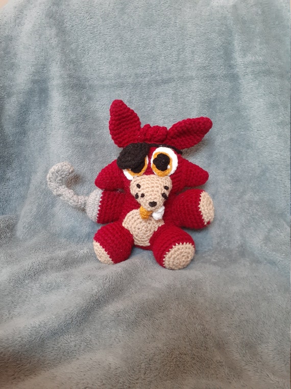 Foxy Five Nights at Freddy's Crochet Doll Fox Character 