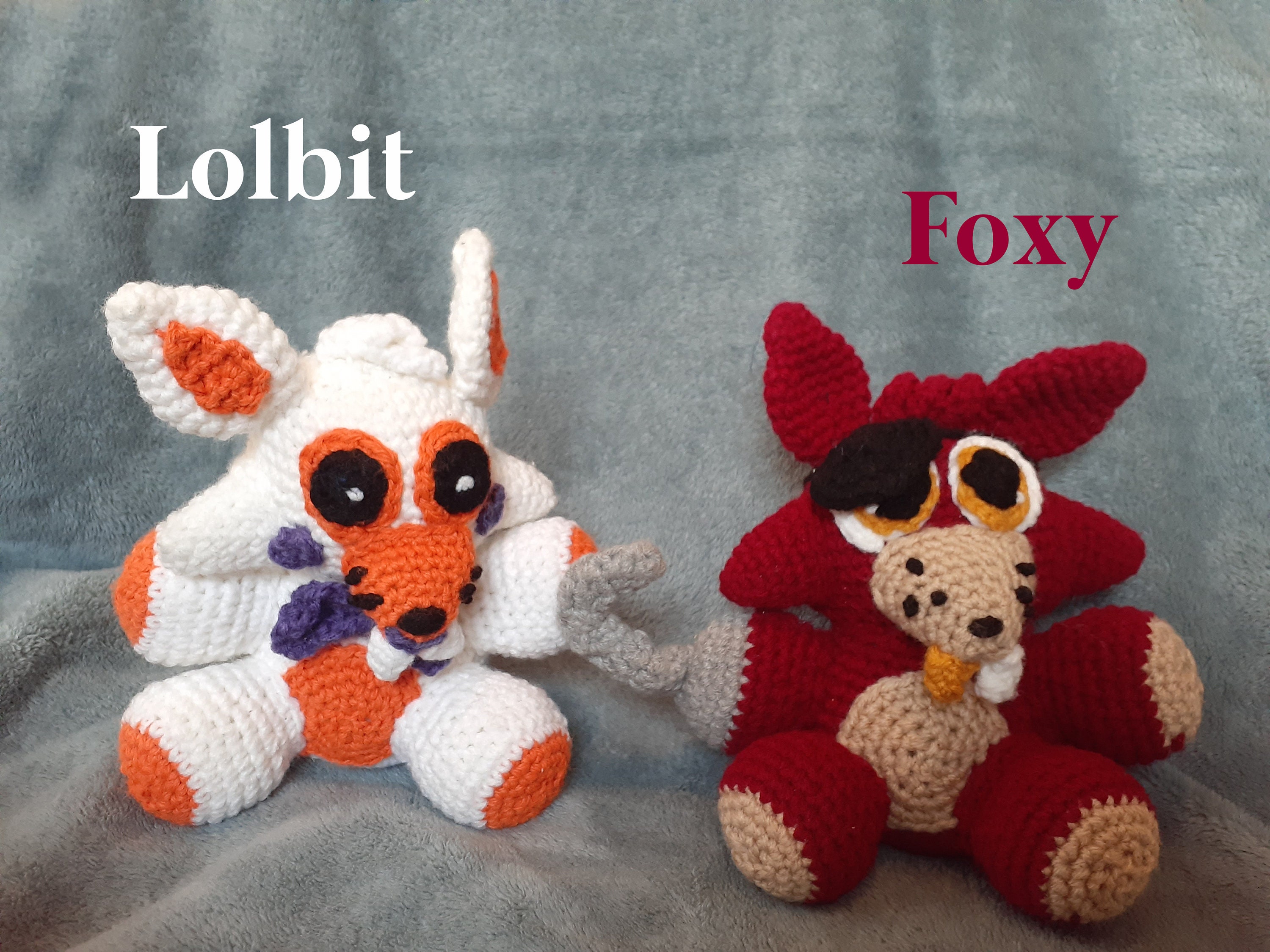 Foxy Five Nights at Freddy's Crochet Doll Fox Character FNAF Security  Breach Plushie Game Character Amigurumi -  Sweden