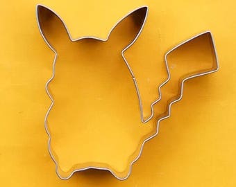 Pokemon Pikachu Cookie Cutter Biscuit Fondant Stainless steel metal Mold