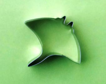 Stingray Cookie Cutter Ocean Sea Creature Stampo per biscotti da forno in acciaio inossidabile