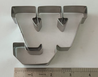 Custom made Any Logo Brand Name Maps Metal Cookie Cutter