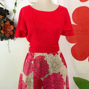 Vintage Alfred Shaheen 60s Maxi Dress Alfred Shaheen Vintage Shaheen 1960s designer dress image 4