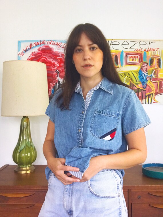 tommy hilfiger jeans top