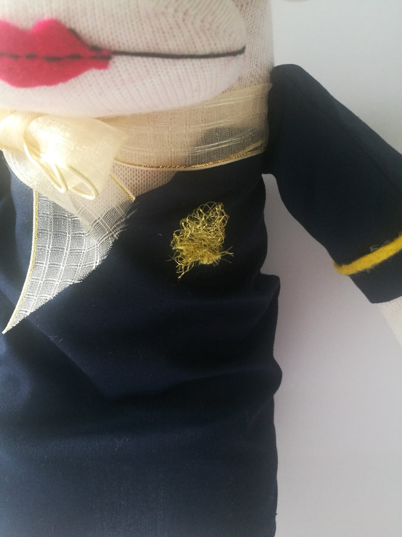 sock monkey,flight attendant,cabin attendant,flight gift,flight crew gift,attendants gift,toy collectables,novelty socks,air stewardess