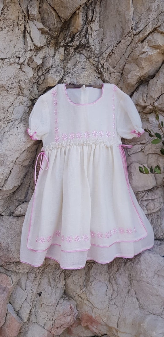 pure cotton dress for baby girl