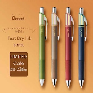 Pentel Energel Clena 0.3mm Various Ink Colours 