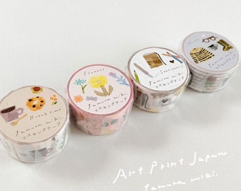 Art Print Japan x Miki Tamura - Last one Gold Foil Washi Tape Set