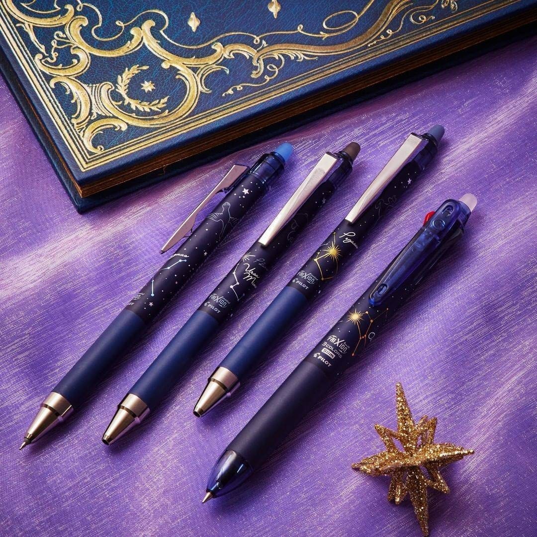 24 pack Blue Erasable Kawaii Cute Cartoon Gel Ink Pens Assorted Style  Writing Pens for Birthday Present School Prize Student Gift Fun Kiddos Girl  Pens