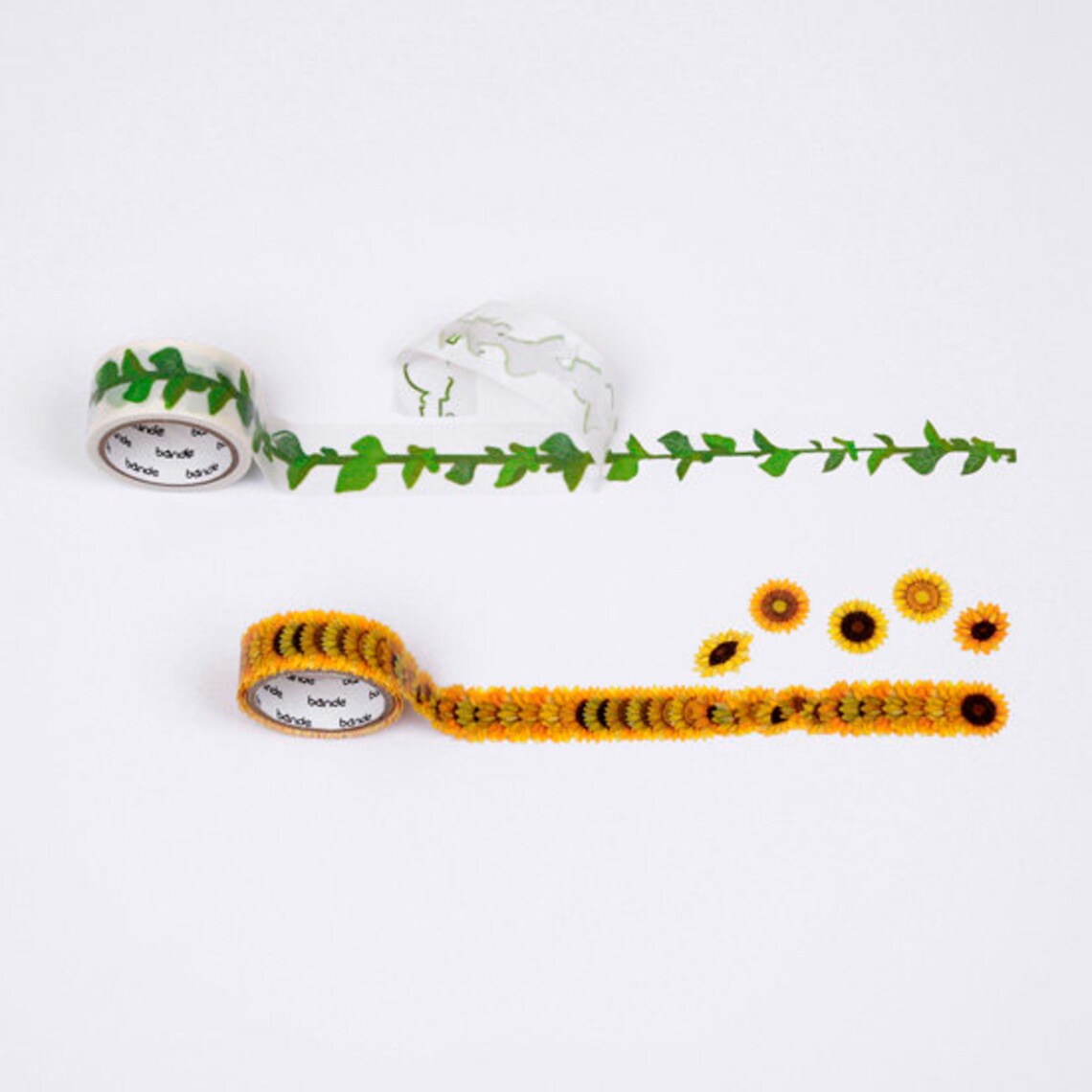 Bande Sunflower Transfer Washi Tape Etsy