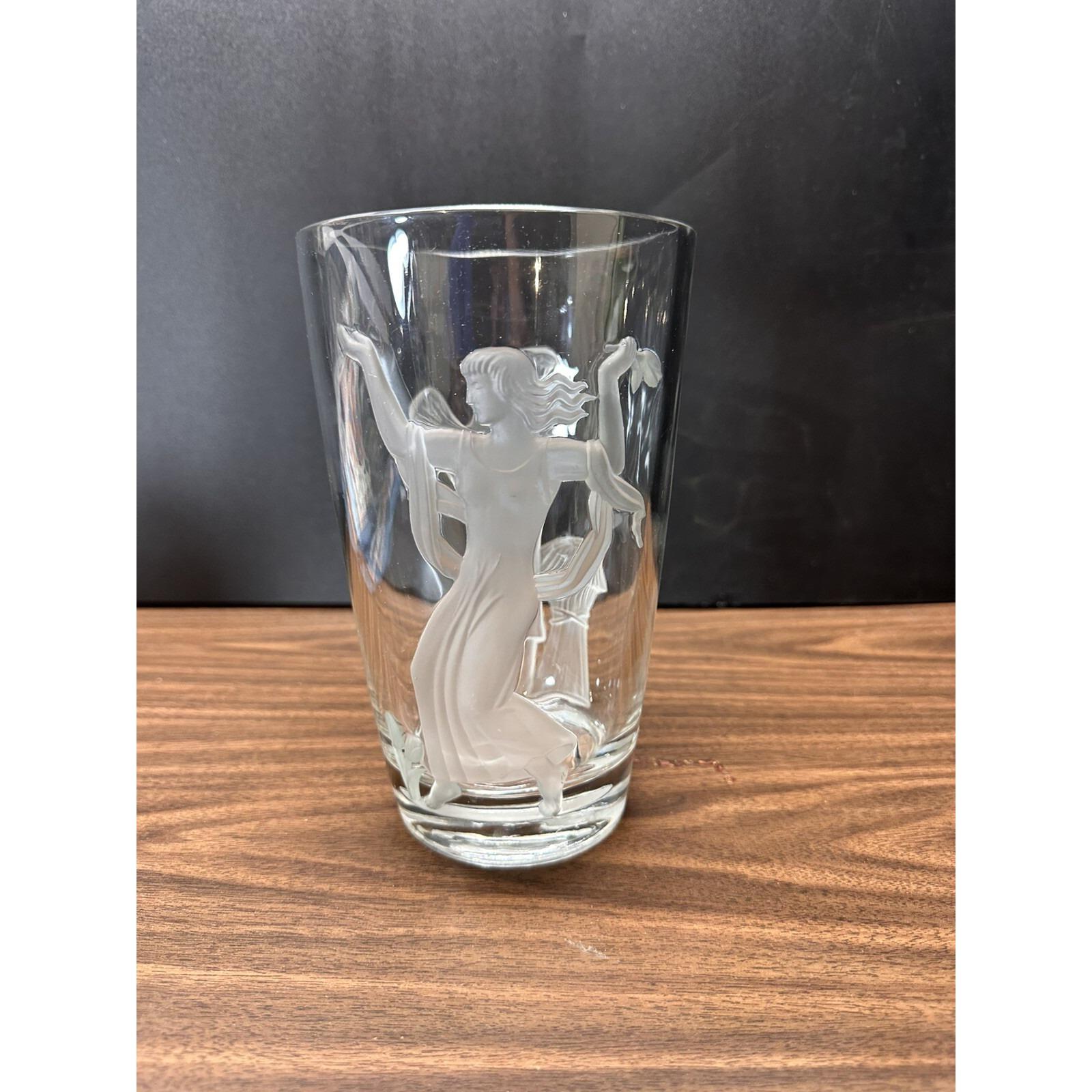 Verlys Art Glass Vase - Etsy