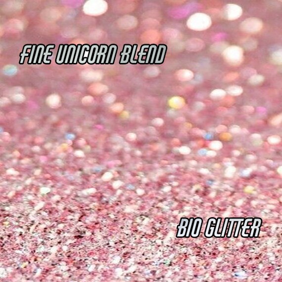 UNICORN BIO GLITTER - Biodegradable Glitter- Blend-  Eco Friendly Glitter- Enviro Glitter -Mermaid Glitter- Cosmetic Grade - 165