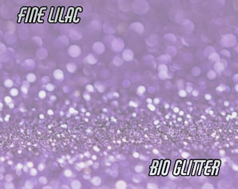 LILAC FINE Bio Glitter - Biodegradable Glitter - Festival Glitter-  Eco Friendly - Mermaid Glitter - Cosmetic Grade -Compostable -114