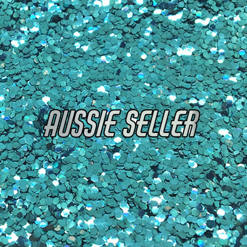 CHUNKY TURQUOISE Bio Glitter 1mm Biodegradable Glitter Festival Glitter Eco Friendly Bio Glitter Mermaid Glitter Cosmetic Grade 103 image 8