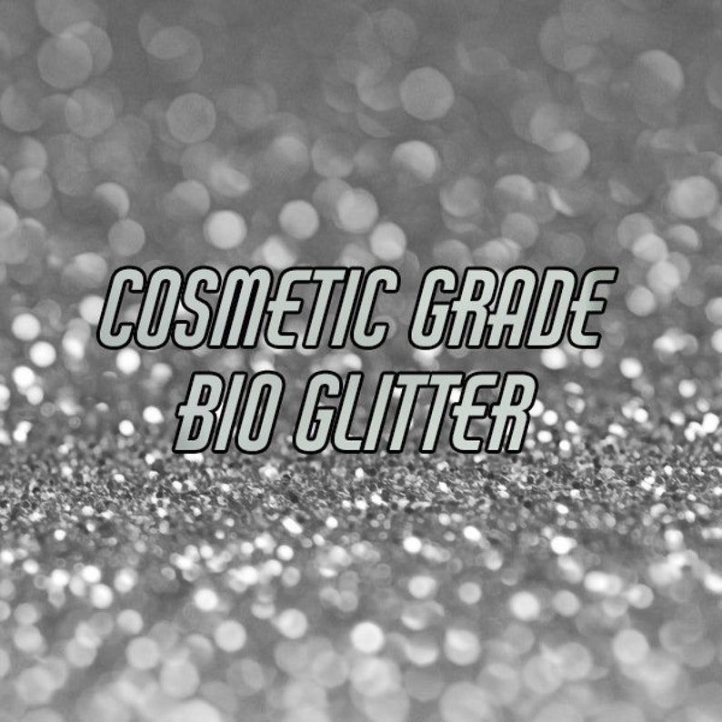 SILVER BIO GLITTER Fine Grain Biodegradable Glitter Festival Glitter Eco Friendly Mermaid Glitter Cosmetic Grade Compostable 90 image 2