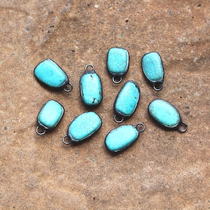 Extra Small Turquoise Pendant/Charm