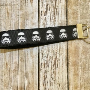 star wars key fob/key fob/key chain/keychain/storm trooper key chain/storm trooper/star wars/darth vader/the dark side/may the force