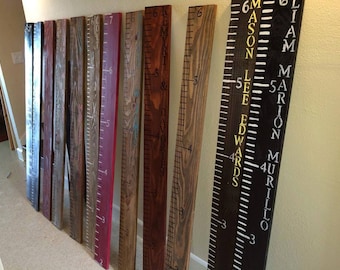 Custom Wooden growth chart/growth chart/farmhouse decor/growth chart ruler/baby shower gift/rustic growth chart/nursery decor/height chart