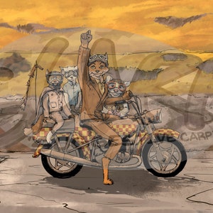Fantastic Mr Fox - Wolf Scene Fan Art