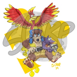 Banjo Kazooie Fan Art