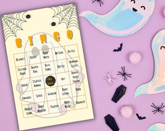 Little Boo is fast Due Baby Shower Bingo Spiele Herbst Shower Ideen 50 vorgefüllte Baby Bingo Boards Baby braut