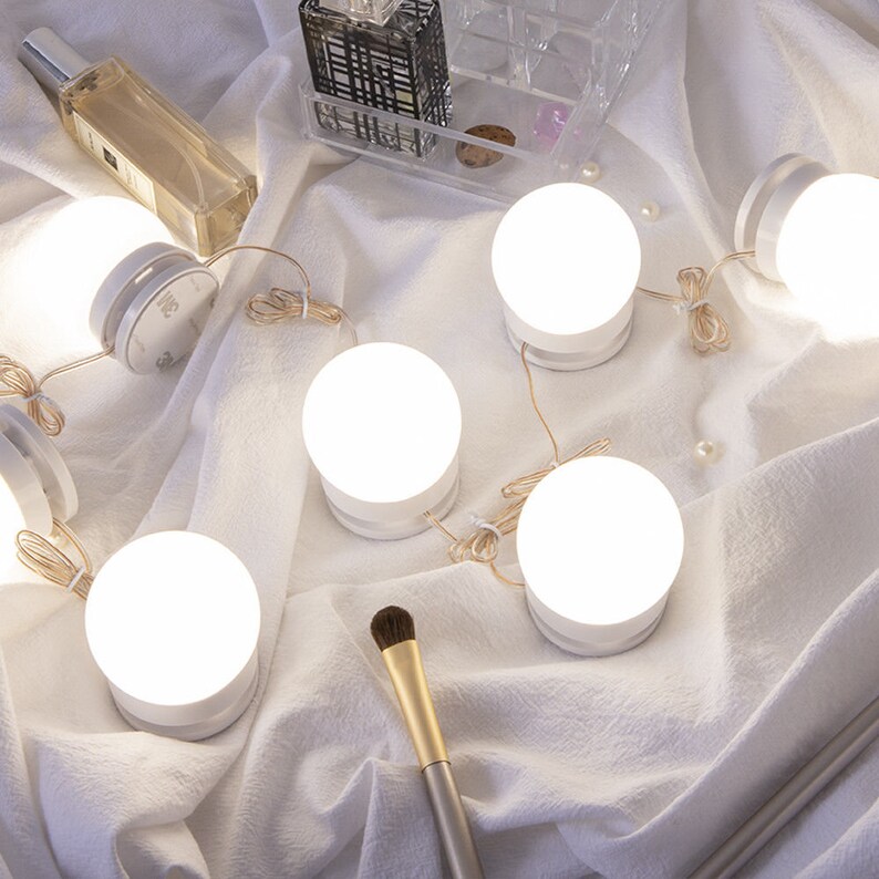 Hollywood Style Led Light Bulbs Kit With Dimmer For Makeup Led Light Bulbs Kit With Dimmer